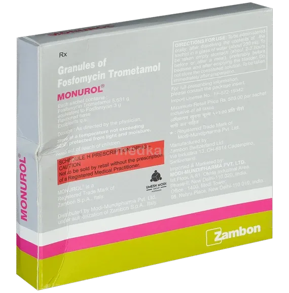 monurol 8gm sachet